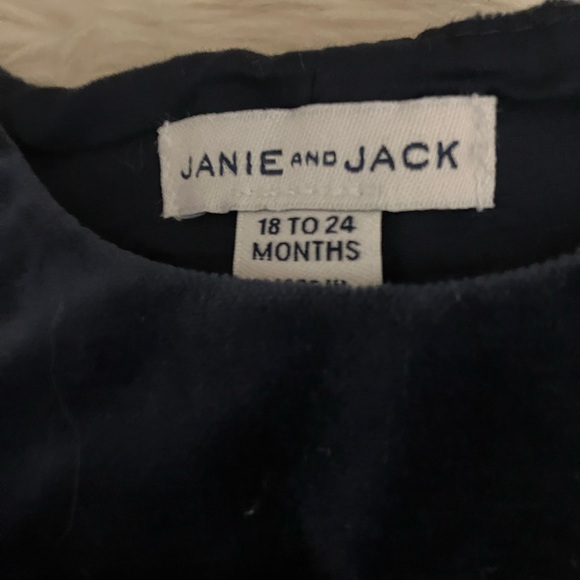 Janie & Jack Velvet Romper for 18-24 months. Lots of life left. Very soft. - Picture 3 of 5